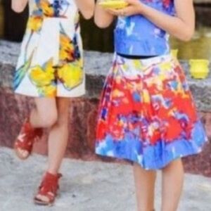 Milly minis watercolor skirt 14